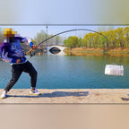 Telescopic Carbon Surf Rod, Extra Hard, 2.1–4.5 m (6.9–14.8 ft)