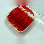 Antarctic Krill Bait Box, Yellow or Red, 3–7 cm