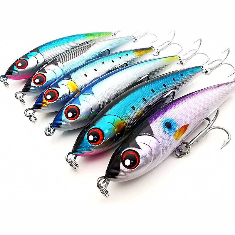Sinking Pencil Lure, 70–145 g (2.5–5.1 oz), 14–18 cm