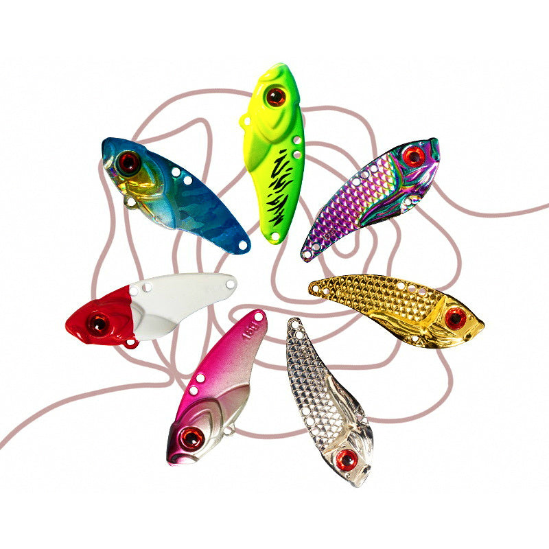 VIB Blade Bait Vibrating Lure, 5–15 g (0.18–0.53 oz)