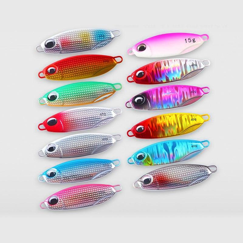 Casting Metal Jig, Front Double Hook, 10–40 g (0.35–1.4 oz)