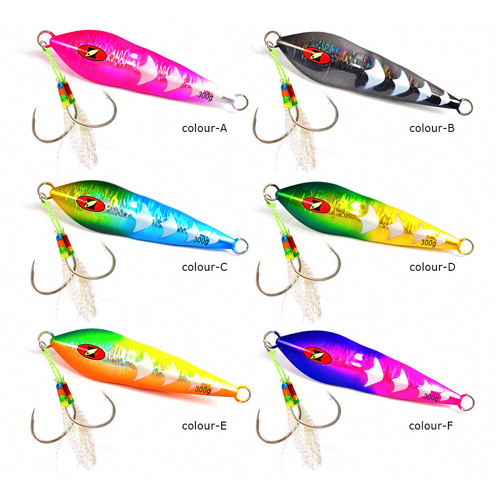 Glow Metal Jig, 100–300 g (3.5–10.6 oz)