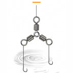 3-Way Swivel with O-Ring, Sizes #12–#2, 10 or 20 Pack