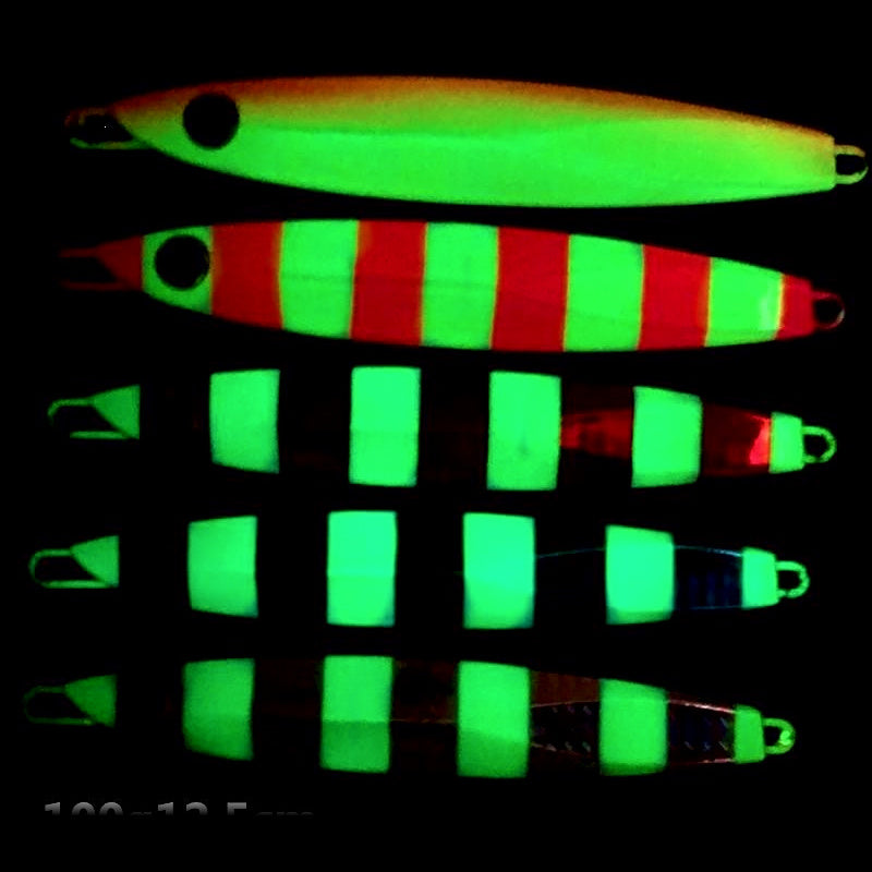 Slow Pitch Jig with Glow, 40–150 g (1.4–5.3 oz)