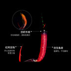Imitation Shrimp Fish Skin Rig, 3-5 Hooks, No. 14-16