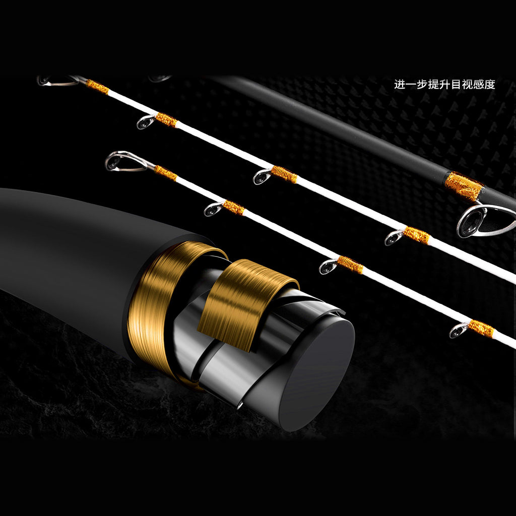 Carbon Inshore Boat Rod, Travel Rod, 4 ft 5 in–6 ft 9 in