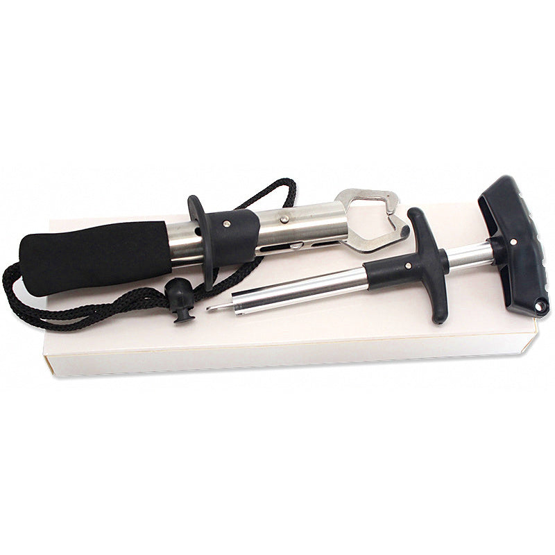 Stainless Steel Hook Remover & Fish Gripper Set with Case