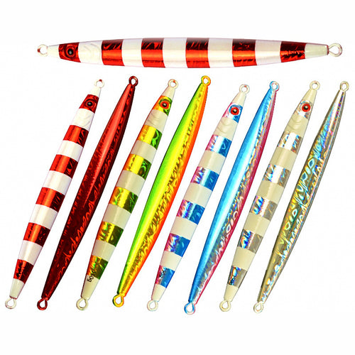 Glow Iron Jig, 100–400 g (3.5–14.1 oz), Hook Options