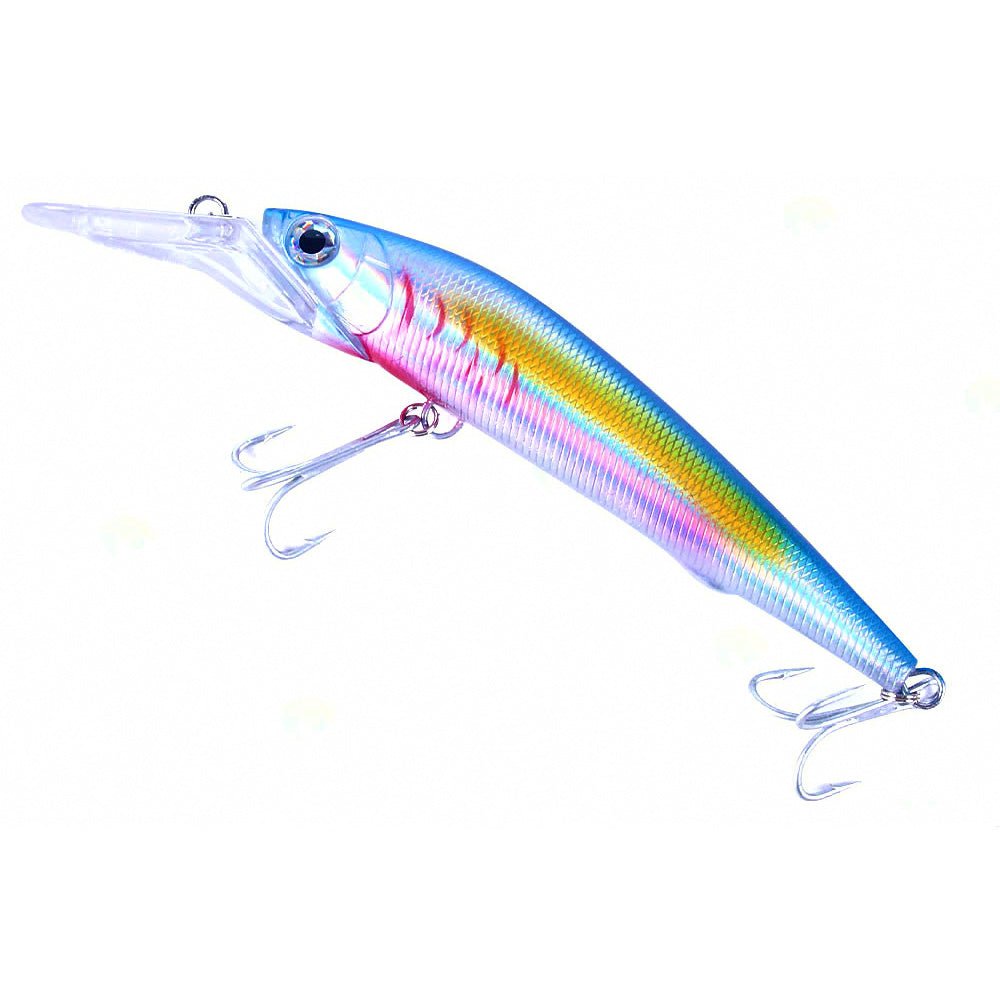 Deep Diving Minnow Hard Bait, 18 cm (7 in), 41 g (1.4 oz)