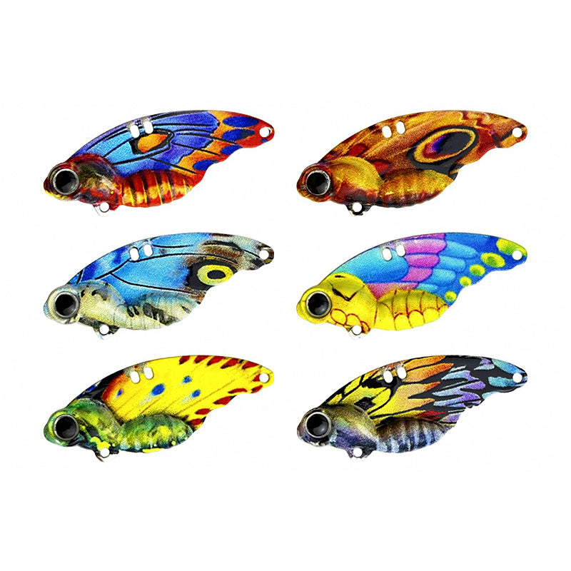 Butterfly Metal VIB Blade Bait, 7 g and 14 g (0.25 / 0.49 oz)