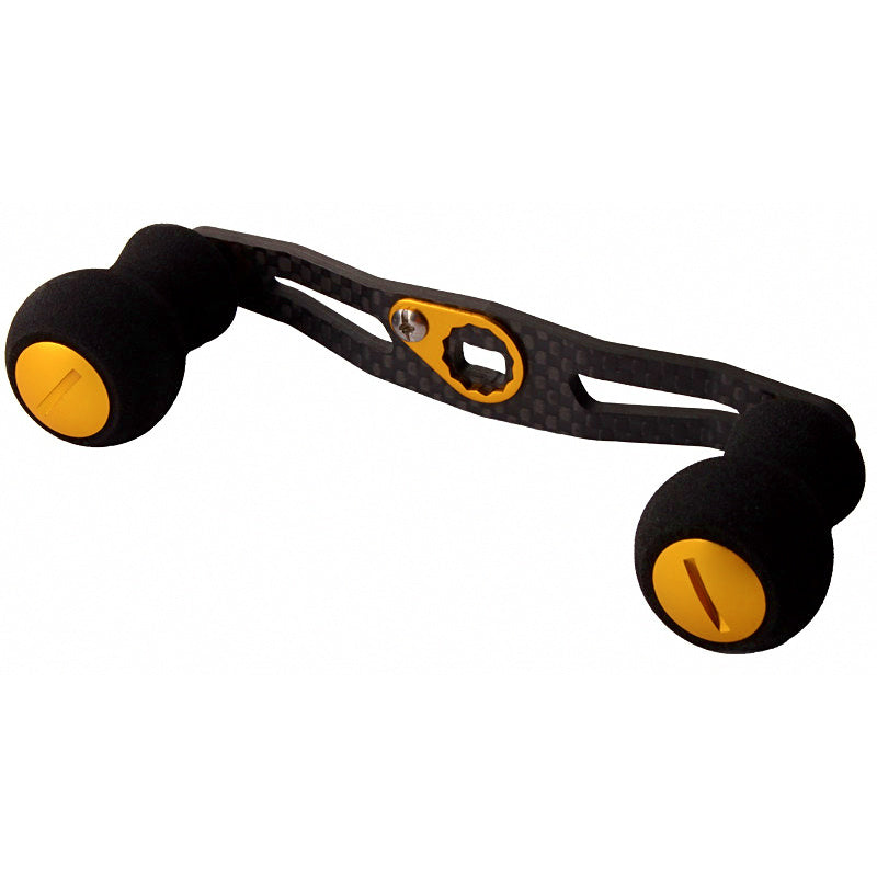 Baitcasting Reel Handle, Carbon Double Arm, EVA Knobs