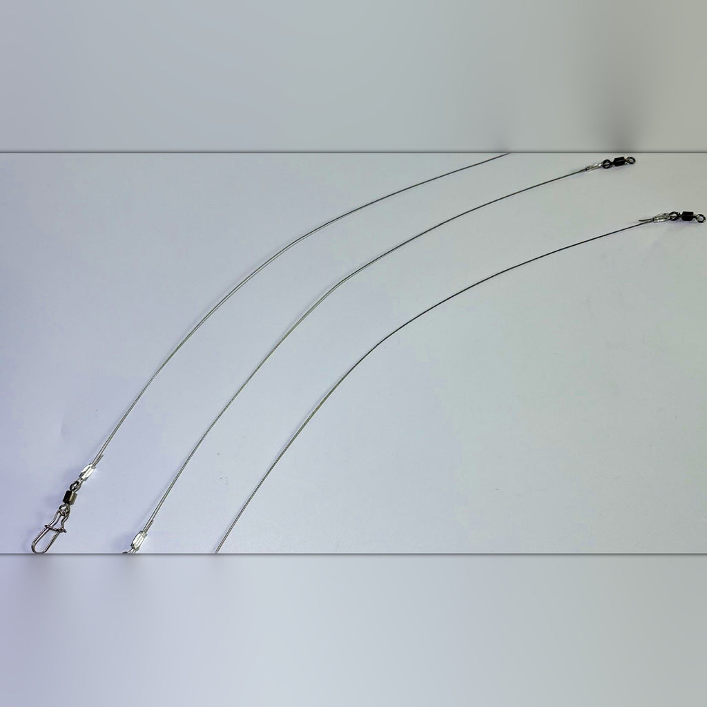 Stainless Wire Leader, Anti-Bite, 30–60 cm (12–24 in)