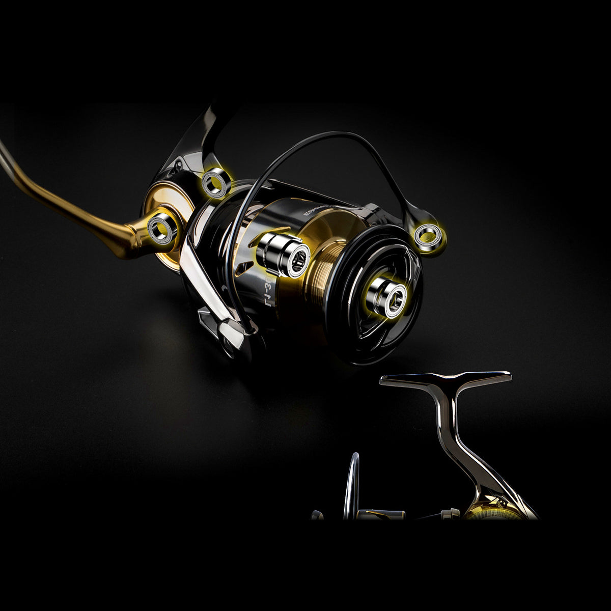 L1 Spinning Reel, Ambidextrous, 5.2:1, Sizes 1000-4000
