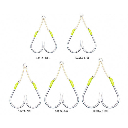 Glow Assist Hook with Aramid Cord, Sizes 4/0–11/0