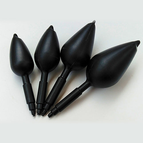 Black Big-Belly Foam Float, 20–80+ g Sinker Capacity