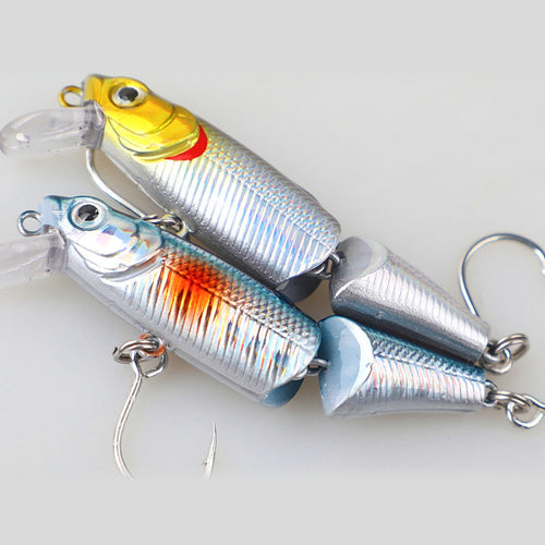 Jointed Sinking Minnow Lure, 3.8 g (0.13 oz) & 8.5 g (0.30 oz)
