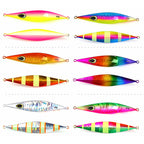 Spoon Metal Jig, UV Laser Concave, 60–80 g (2.1–2.8 oz)