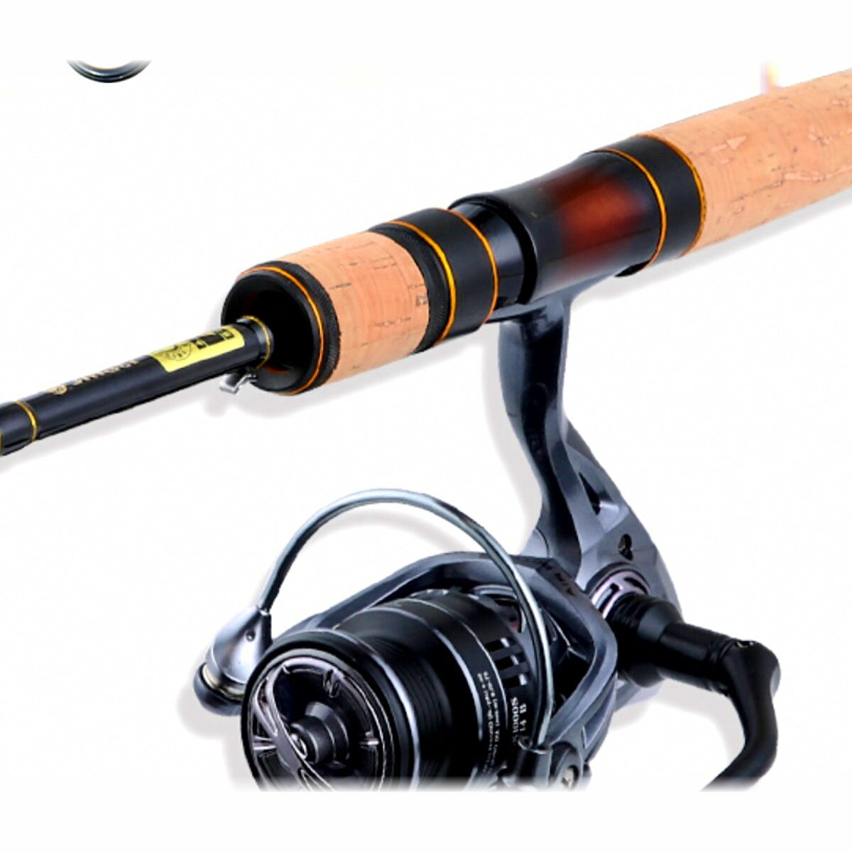 Carbon Lure Rod, 1.8–2.28 m (5.9–7.5 ft), Spinning or Casting