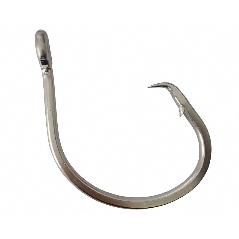 Stainless Steel Circle Hook, Sizes 6/0–28/0