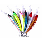 Long Lip Deep Diving Minnow Plug, 15 cm, 15 g (0.5 oz)
