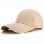 Long Brim Fishing Baseball Cap, Adjustable, Cotton