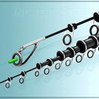 Carbon Fiber Iso Rock Fishing Rod, 3.0–6.3 m (9.8–20.7 ft)