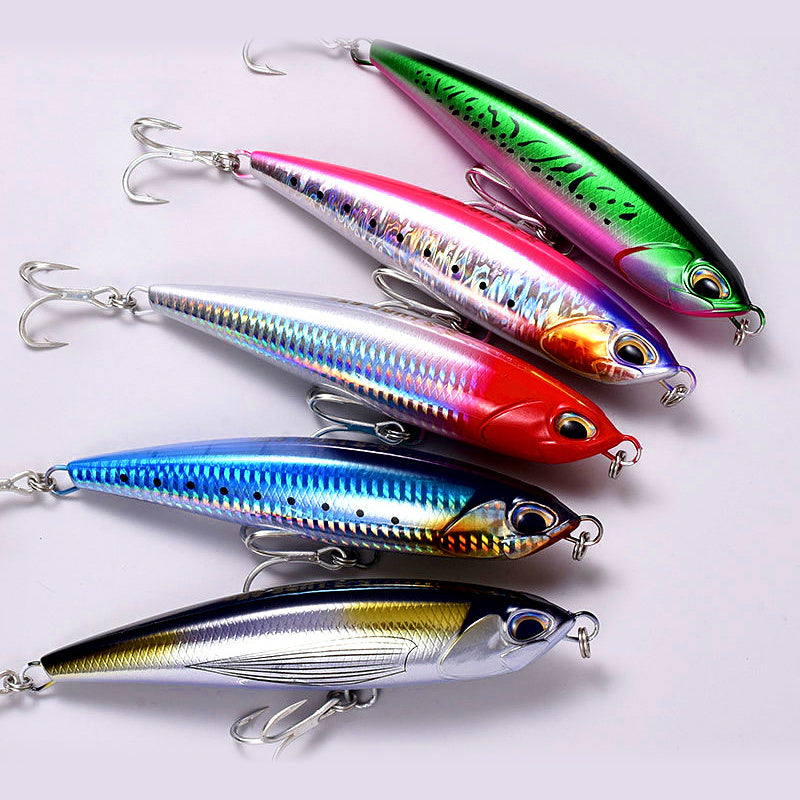 Saltwater Pencil Lure, 45 g (1.6 oz) Floating / 65 g (2.3 oz) Sinking