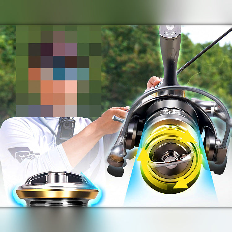 Front Drag Spinning Reel, Sizes 800–2500, 7 Bearings