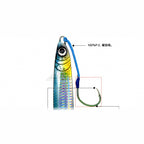 Slow Pitch Jig Assist Hooks, 5/0 or 6/0, 3 per Pack
