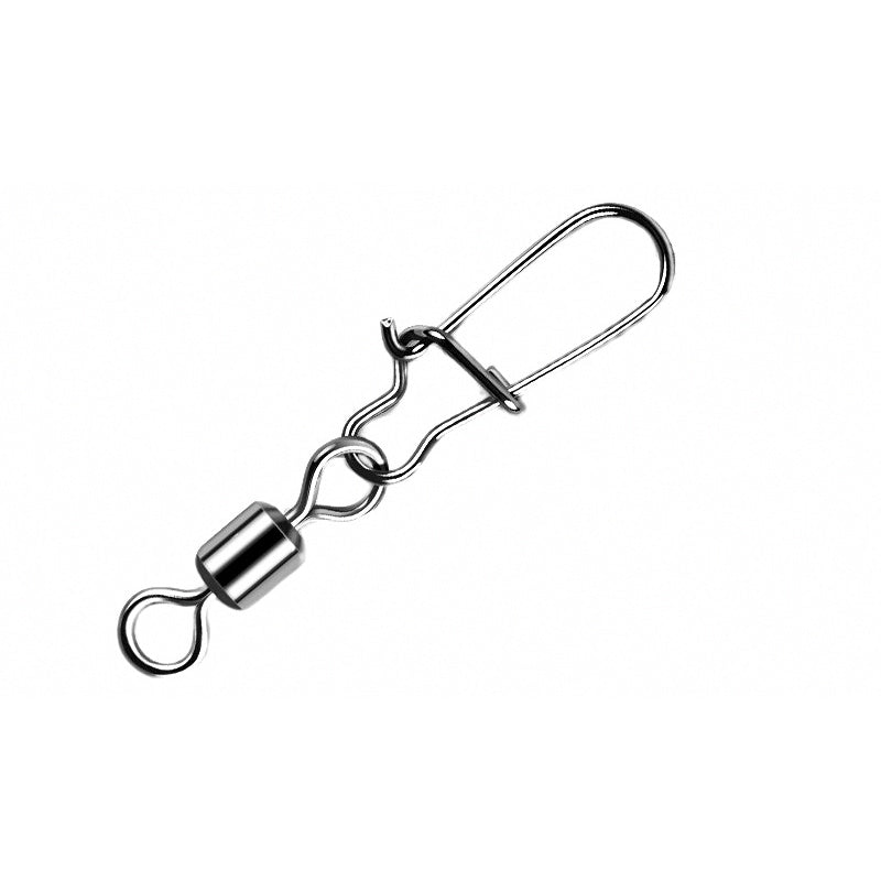 Snap Swivels with Figure-8 Ring, Size #0–#14, 30–100 Pack