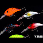 Deep-Diving Long-Lip Crankbait, 6 cm (2.4 in), 5.5 g (0.19 oz)