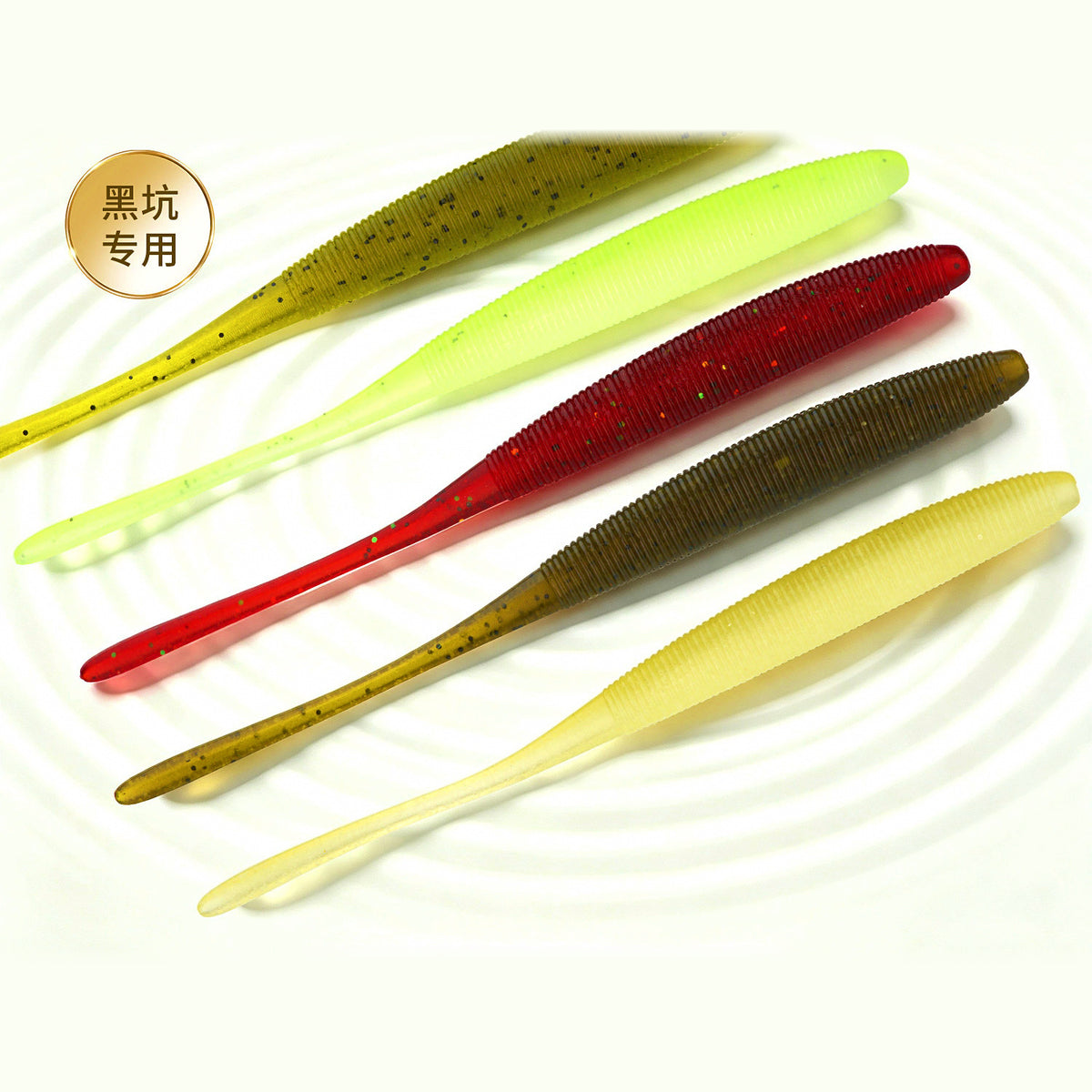 Noodle Worm Soft Bait, 75 mm & 120 mm (3–4.7 in)