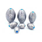 Hollow Plastic-Core Olive Sinker, 0.11–5.3 oz (3–150 g)