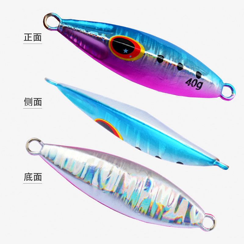 Glow Stripe Metal Jig, 40–80 g (1.4–2.8 oz)