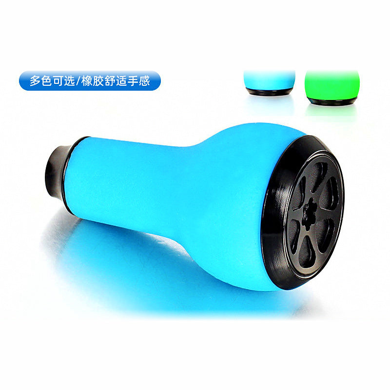 Water Drop Baitcasting Reel, Silicone Grip, Reversible Handle