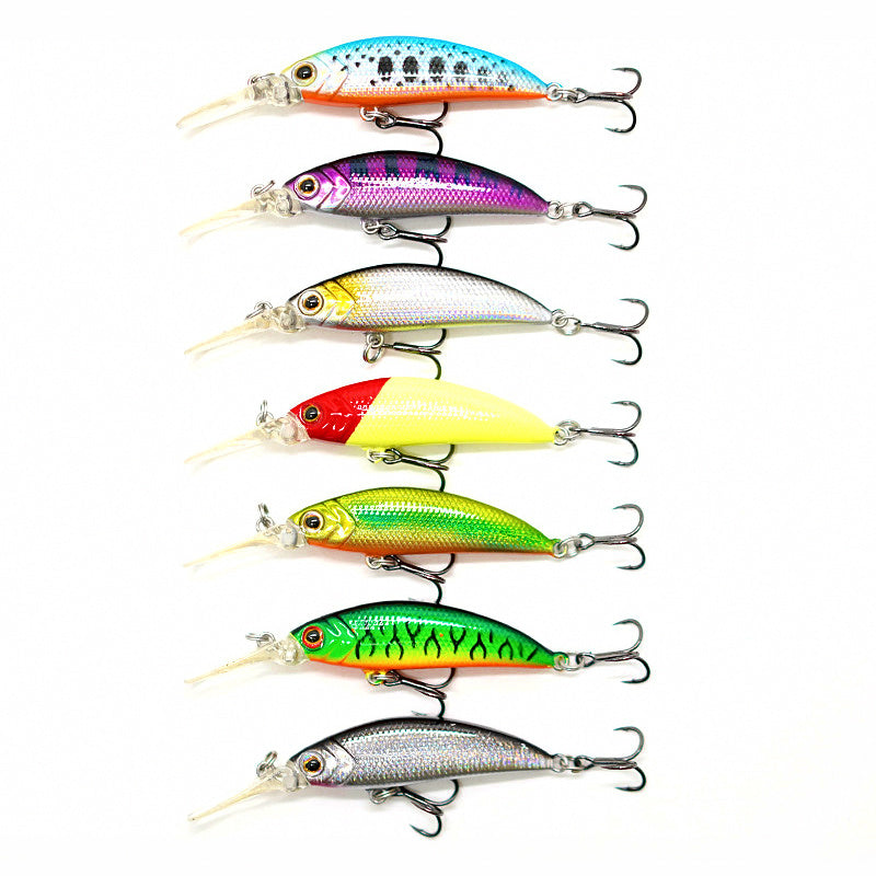 Long Lip Sinking Minnow Hard Bait, 7–8.3 cm (2.8–3.3 in)