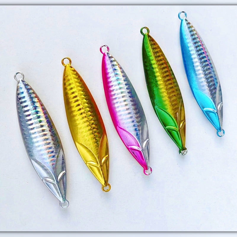 Glow Stripe Metal Jig, 40–100 g (1.4–3.5 oz)