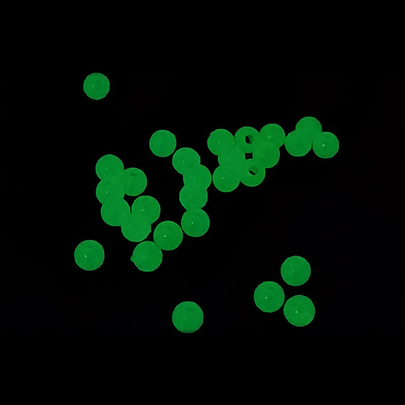 Glow Stopper Beads for Texas & Fly Rigs, 100 pcs