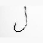 Barbed Long Shank Offset Eyed Hooks, Bulk Pack