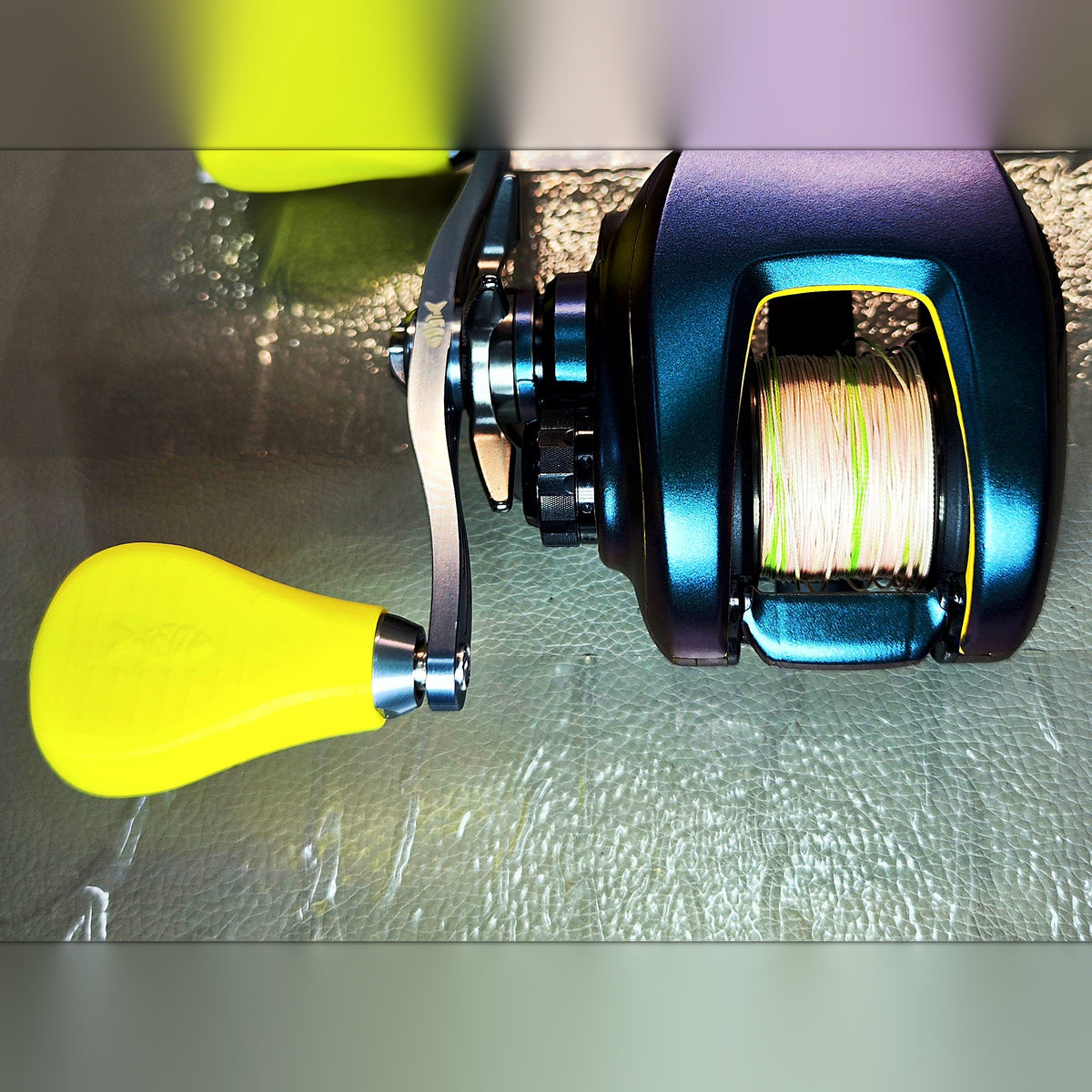 Baitcasting Reel Wrap Skin Kit, Pre-Cut Film Stickers