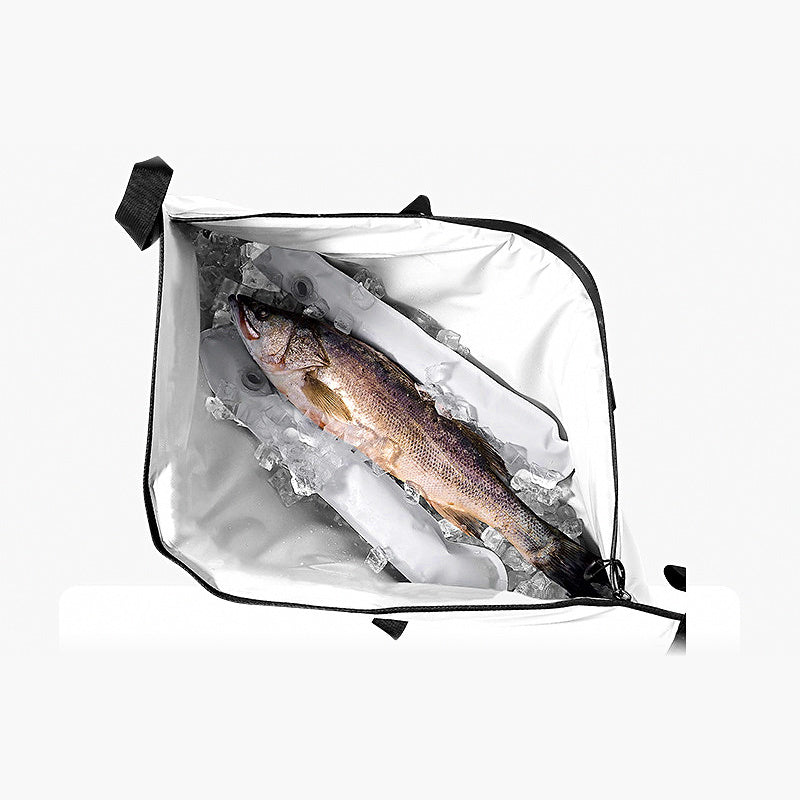 Soft Insulated Fish Cooler Bag, 33–100 L (8.7–26 gal)