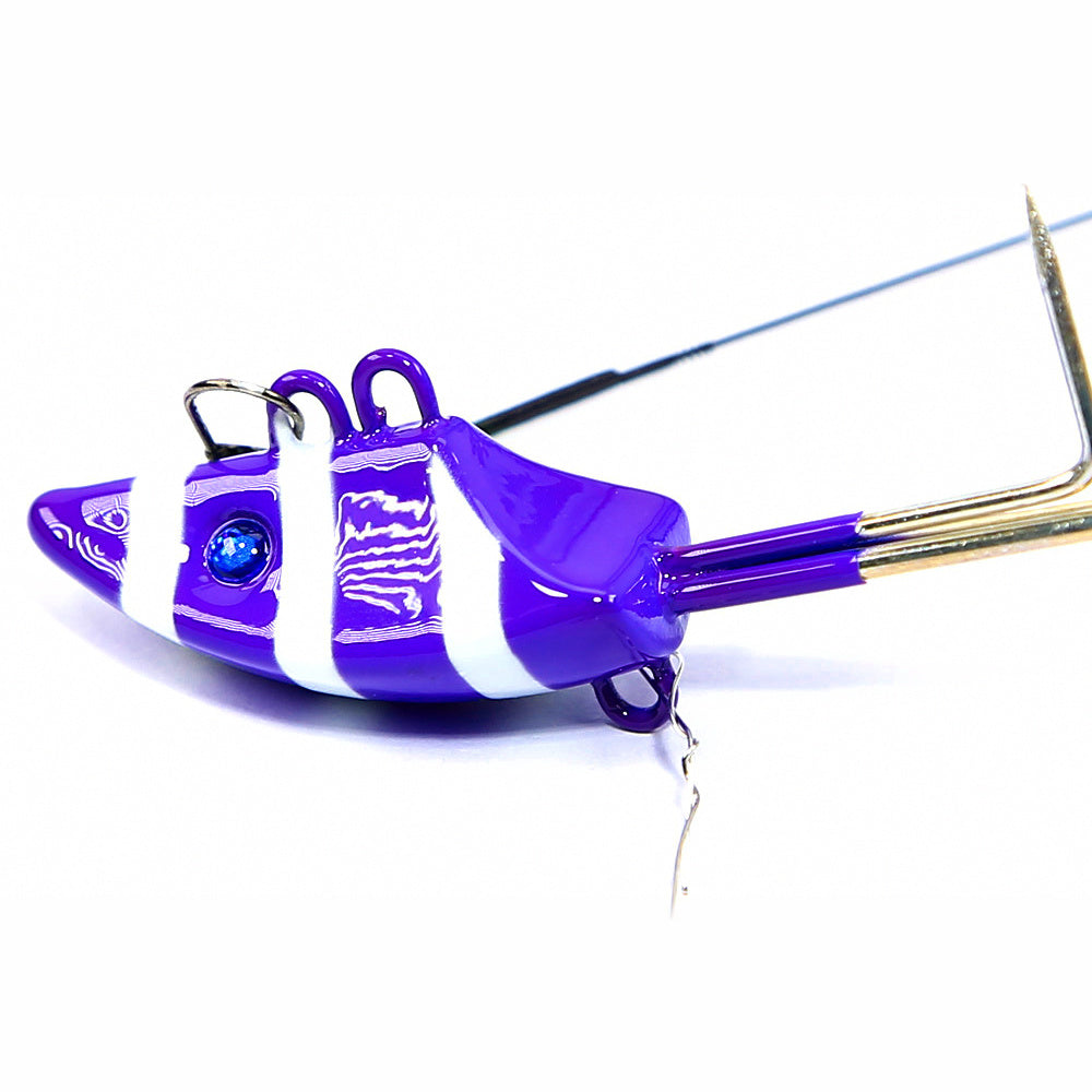 Slow Pitch Jig with Double Barbed Hooks, 7–150 g (0.25–5.3 oz)