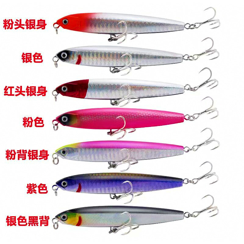 Long Cast Sinking Pencil Lure, 10–24 g (0.35–0.85 oz)