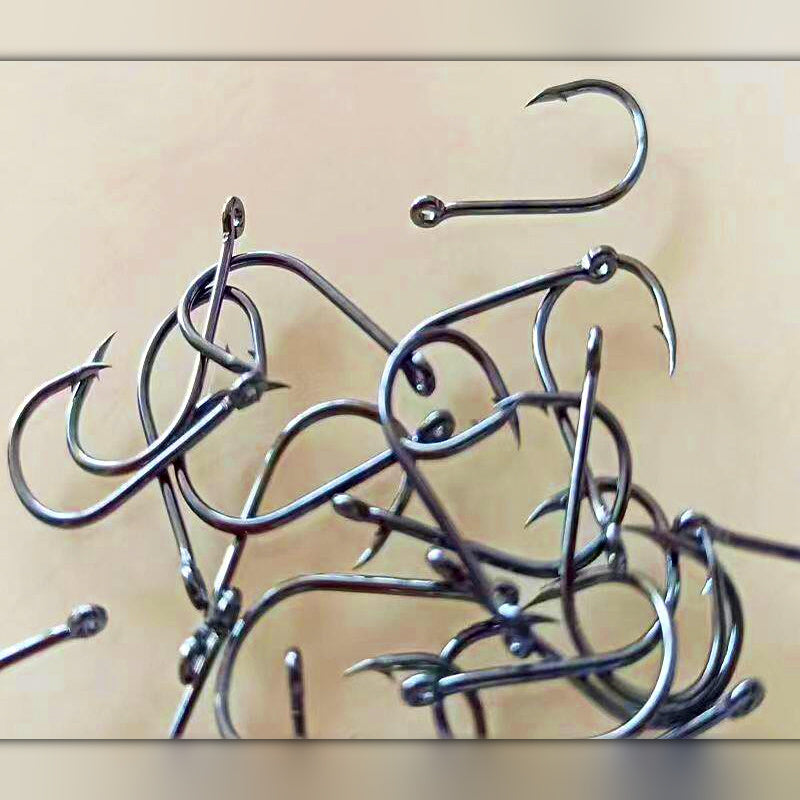 Iseni Tubed Barbed Hook Assortment Kit, Sizes 3–15