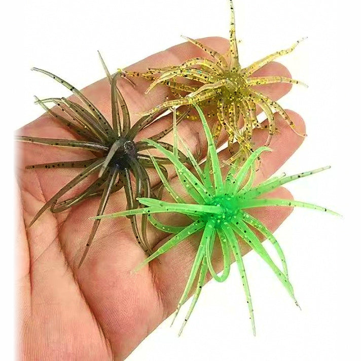 Floating Sea Urchin Soft Lure, 7–11 cm (2.8–4.3 in)