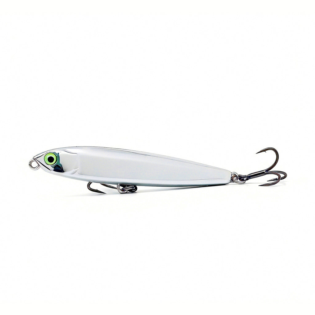 Sinking Minnow Pencil Lure, 5–22 g (0.18–0.78 oz), Mirror Plated