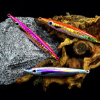 Fast Sinking Metal Jig, 120–180 g (4.2–6.3 oz), Glow