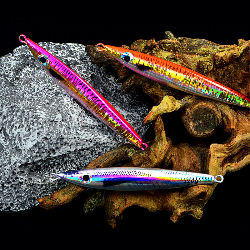 Fast Sinking Metal Jig, 120–180 g (4.2–6.3 oz), Glow