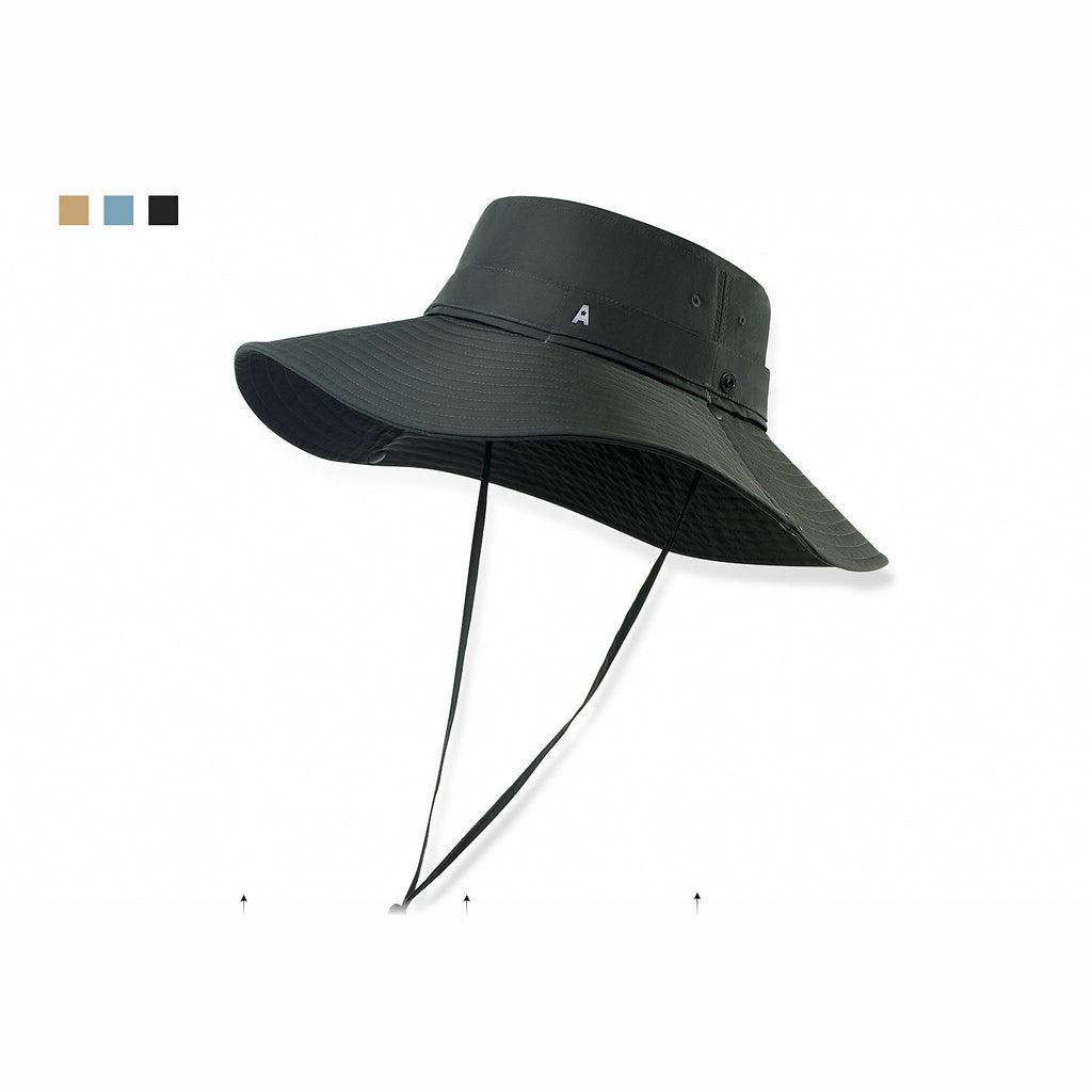 Wide Brim Sun Bucket Hat, UPF 50+, Foldable, Adjustable