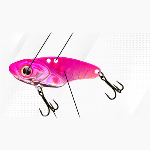 VIB Blade Bait Lure, 3.5–15 g (0.12–0.53 oz)